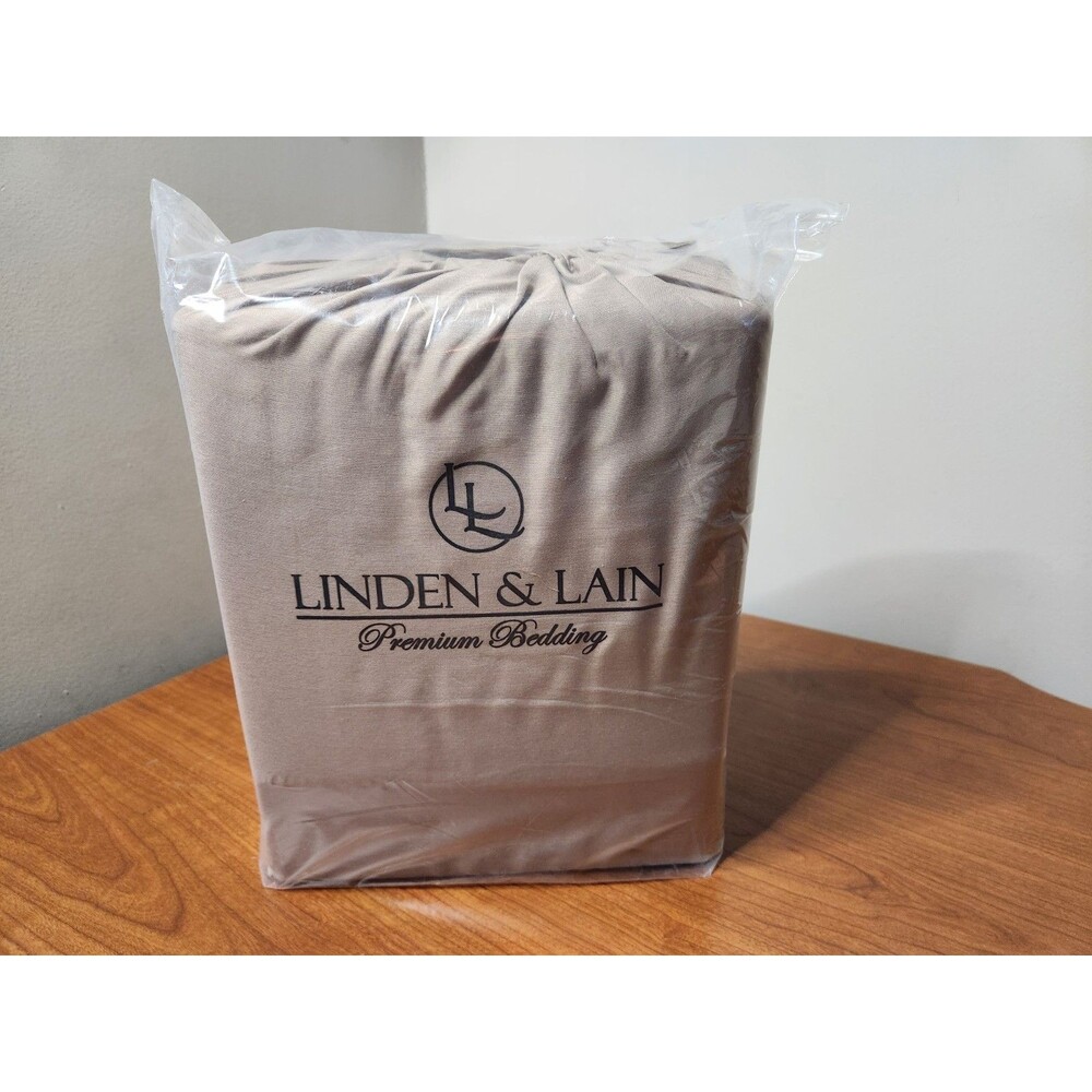 Linden & Lain Premium Bedding Sheets ~ Queen Size ~ Color "Dune" ~ New